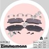 Zimmermann Brake Pad Set, 241911802 241911802